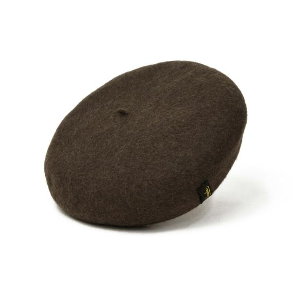 Borsalino 【ボルサリーノ】ベレー帽 B80005 0003113 ウール フェルト ブラウ...