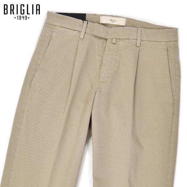 BRIGLIA1949【ブリリア1949】ワンプリーツパンツ BG07JFS 400008 43 コ...