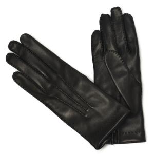新品タグ付　causse ペッカリーグローブ　黒　フランス製　コース　裏シルク GANTIER CAUSSE【ガンコス/コース】手袋/グローブ H0003 AGN NOIR No