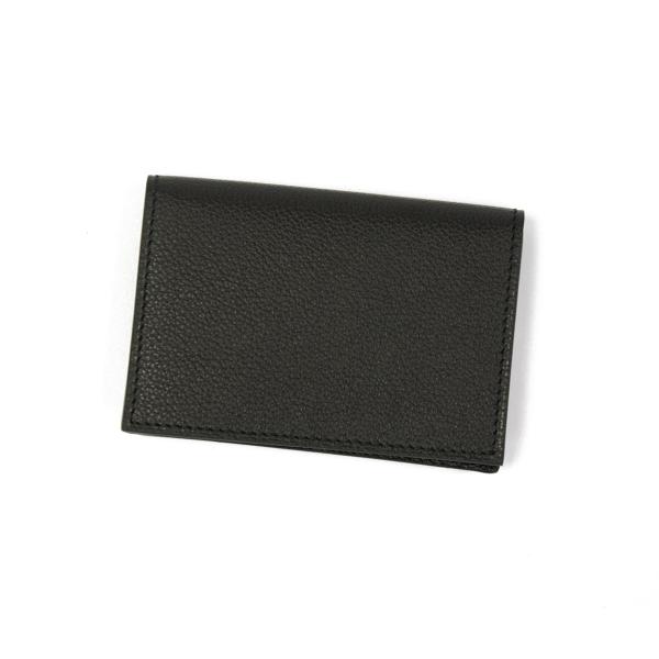 CISEI【チセイ/シセイ】名刺入れ CARD CASE 1021 NERO シボ革 ブラック