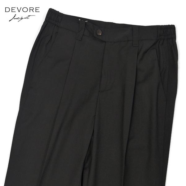 【ポイント5倍】DEVORE Incipit【デヴォレ インチピット】ワンプリーツイージーパンツ D...