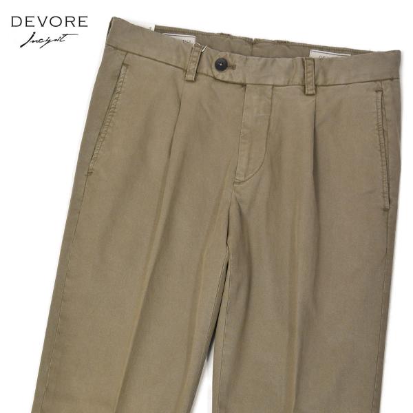 DEVORE Incipit【デヴォレ インチピット】ワンプリーツイージーパンツ DVR5 G035...