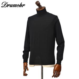 DRUMOHR（ドルモア） ケーブル編みカシミヤミドルゲージタートルネック 