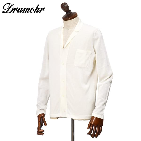 Drumohr【ドルモア】シャツカーディガン D0GN111L D02 120 コットン 3PLY ...
