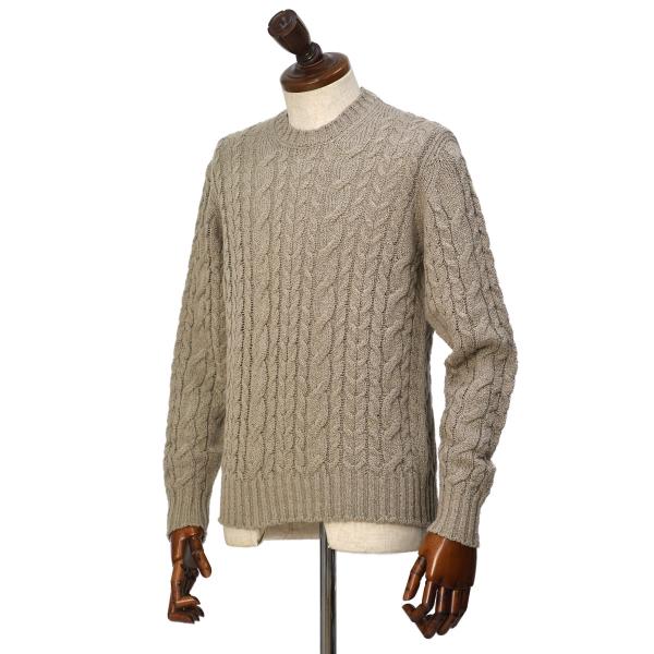 Drumohr【ドルモア】ケーブルクルーネックニット D5C103TS D13 140 ロロピアーナ...