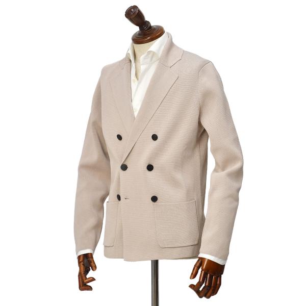 Drumohr【ドルモア】ダブルニットジャケット D1C461 D05 130 コットン ミラノリブ...