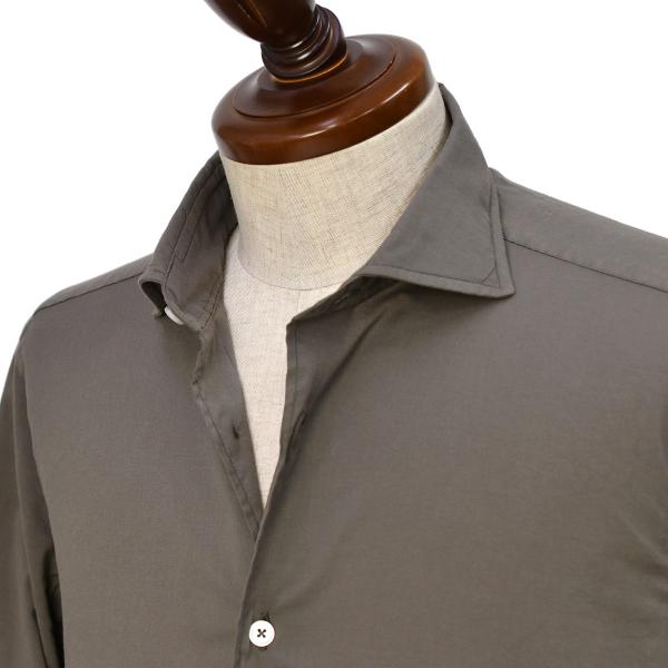 FEDELI【フェデーリ】ワイドカラーシャツ SEAN ML. PANAMINO DUSTY 43 ...