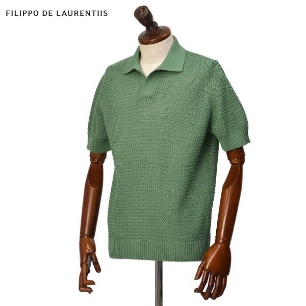 FILIPPO DE LAURENTIIS【フィリッポ デ ローレンティス】ローゲージすかし編みスキ...