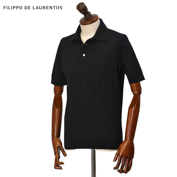 FILIPPO DE LAURENTIIS【フィリッポ デ ローレンティス】半袖ニットポロ PL1M...