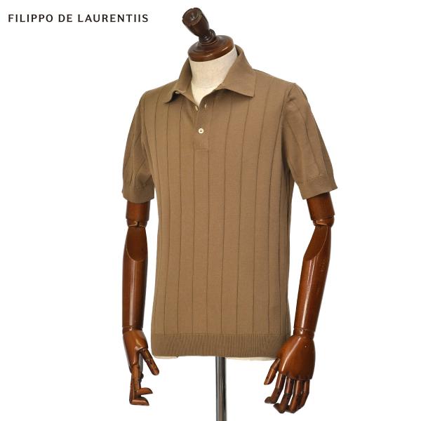 FILIPPO DE LAURENTIIS【フィリッポ デ ローレンティス】半袖ニットポロ PL1M...