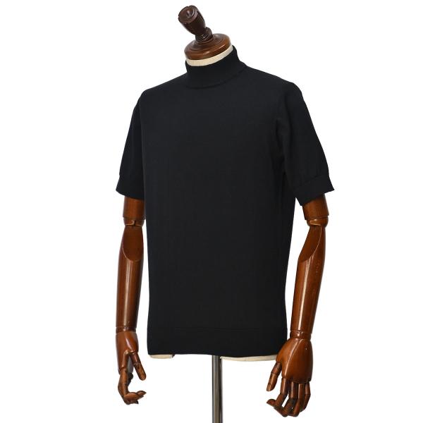 FILIPPO DE LAURENTIIS【フィリッポ デ ローレンティス】半袖モックネックニット ...