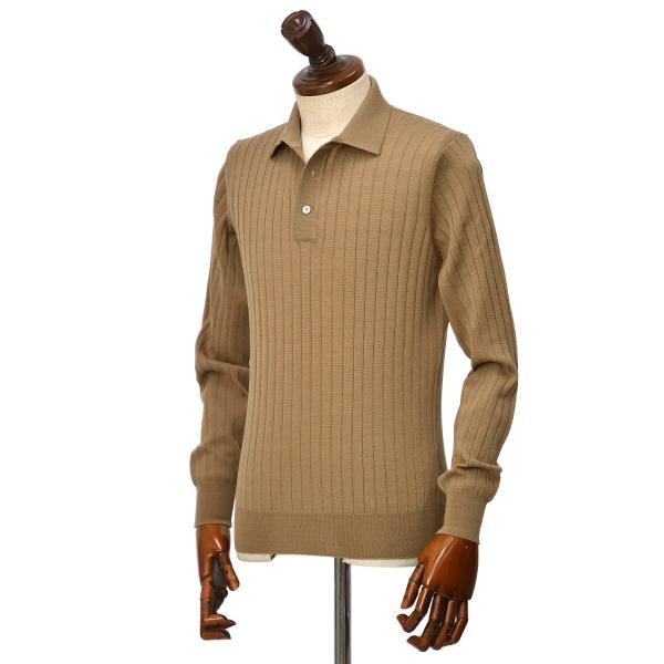 FILIPPO DE LAURENTIIS 【フィリッポ デ ローレンティス】ハリヌキニットポロ P...