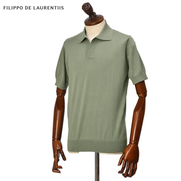 FILIPPO DE LAURENTIIS【フィリッポ デ ローレンティス】スキッパーポロ PL1M...