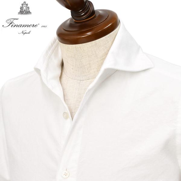 Finamore【フィナモレ】シャツ PIERO BALI C0615 1 コットン ライトフランネ...