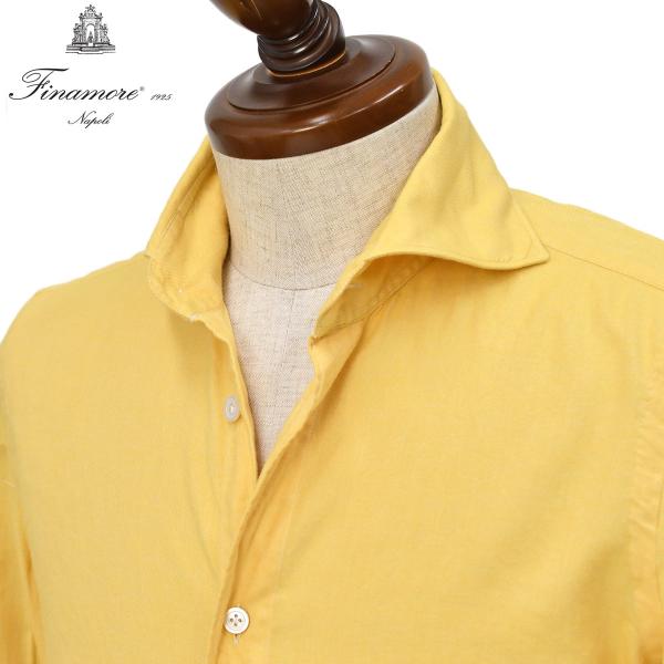 【FINAL SALE 返品交換不可】Finamore【フィナモレ】シャツ PIERO BALI M...
