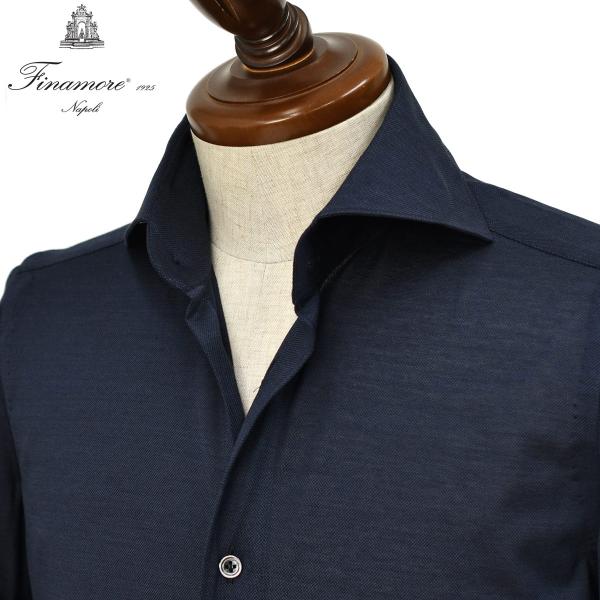 Finamore【フィナモレ】シャツ PIERO DENVER P5077J 13 コットン ジャー...