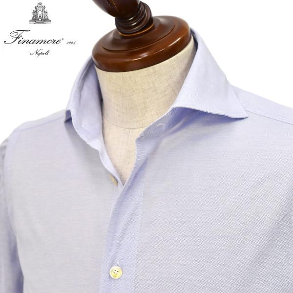 Finamore【フィナモレ】シャツ PIERO DENVER P5077J 4 コットン ジャージ...