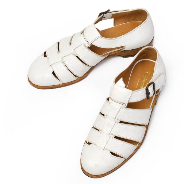 F.LLI Giacometti【フラテッリ ジャコメッティ】グルカサンダル FG166 STRUZ...