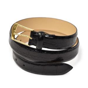 極美品✨アンドレア ダミコ Andrea DAMICO リアルクロコダイルベルト Andrea D'AMICOアンドレアダミコ クロコベルト【全2色】 | ITAL