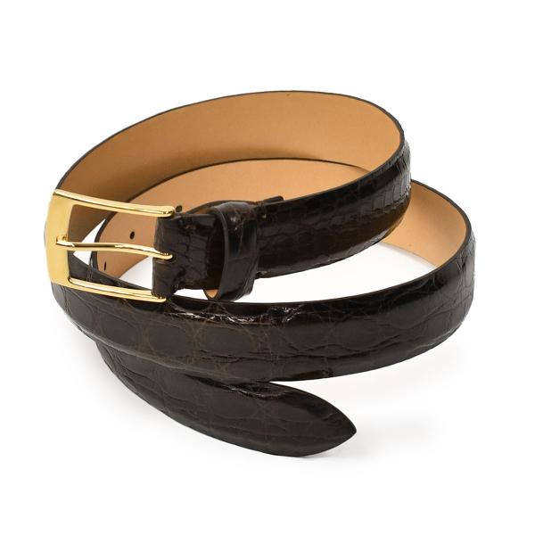 ANDREA GRECO【アンドレア・グレコ】ベルトAG1083 Real Crocco MARRO...