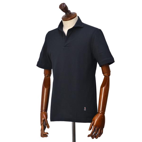 GUY ROVER【ギローバー】半袖スキッパー PC221 541500 16 コットン 鹿の子 ネ...