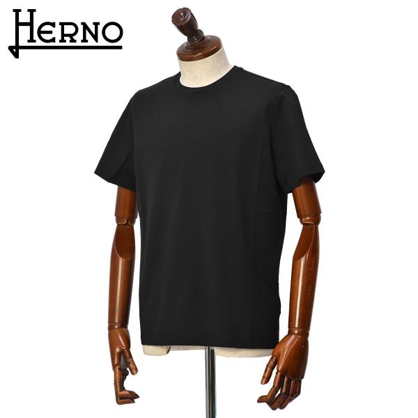 【SALE】HERNO【ヘルノ】クルーネックカットソー JG000174U-52003 9300 コ...