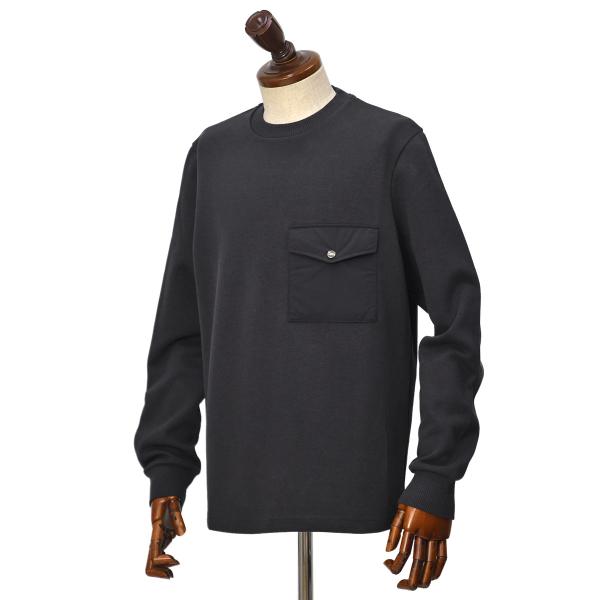 HERNO【ヘルノ】ポケット付きスウェット JG00041UR 52107 9200 コットン ポリ...