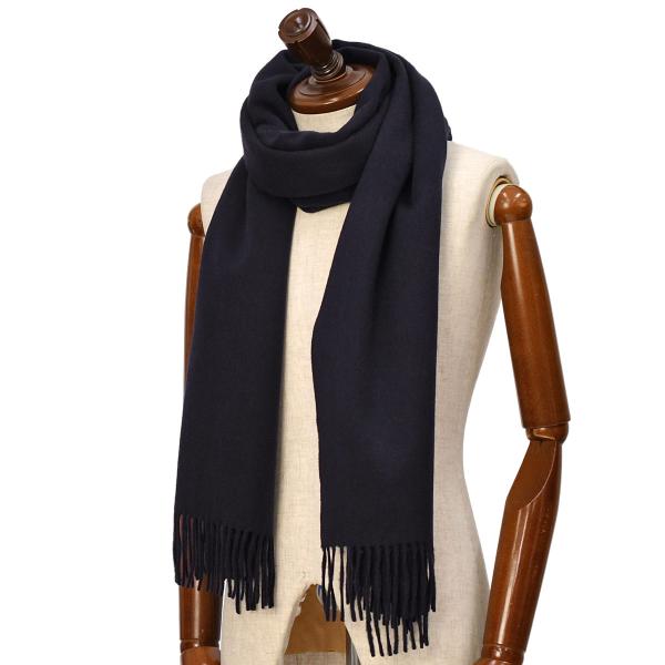 Joshua Ellis【ジョシュア エリス】大判ストール CPG49259 NEW BLUE カシ...