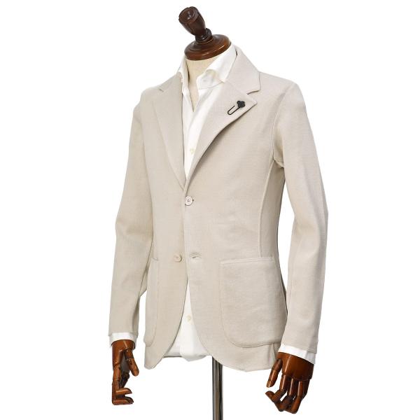 LARDINI【ラルディーニ】ニットジャケット LJM56 ES64000 910 コットン オイス...