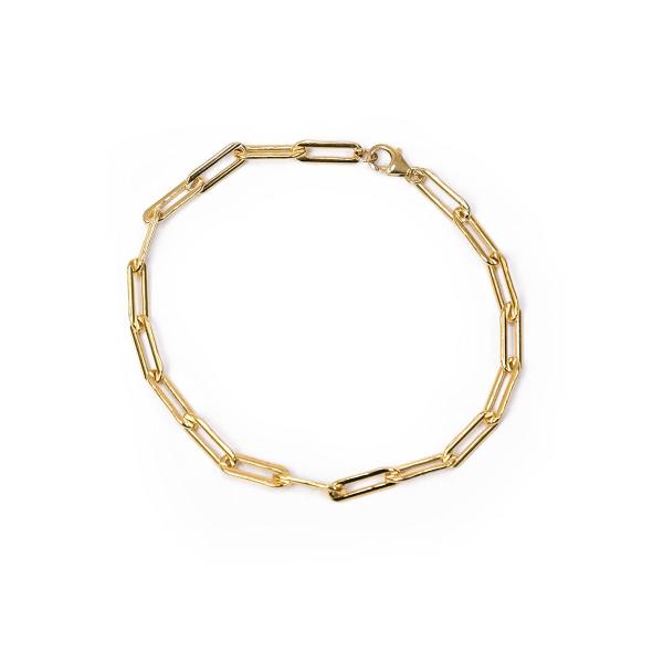 MARAMCS【マラムクス】 アンクレット RECTANGLE LINK ANKLET 真鍮 14金...