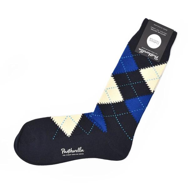Pantherella【パンセレラ】ソックス B53100 ARGYLE 531 エジプトコットン ...