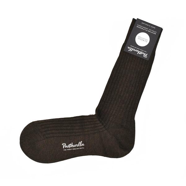 Pantherella【パンセレラ】ソックス 5614 DANVERS コットン ナイロン リブ ダ...