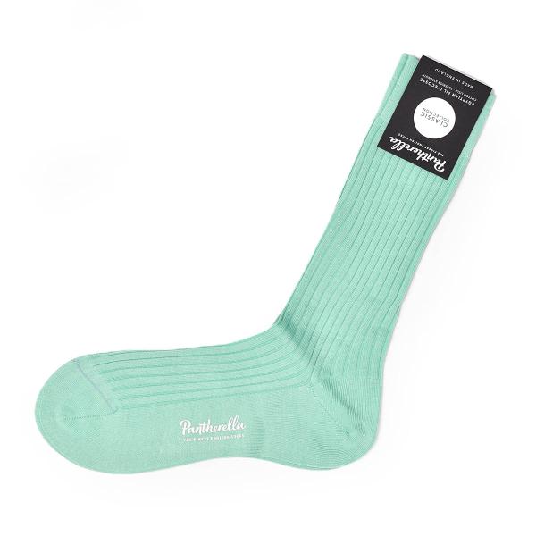 Pantherella【パンセレラ】ソックス 5614 DANVERS コットン ナイロン リブ グ...