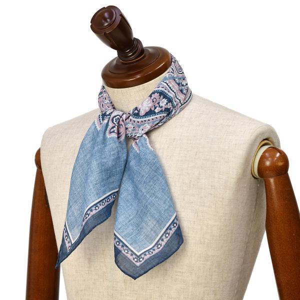 PAOLO ALBIZZATI【パオロアルビザッティ】ネッカチーフ BA2120 1 コットン バン...