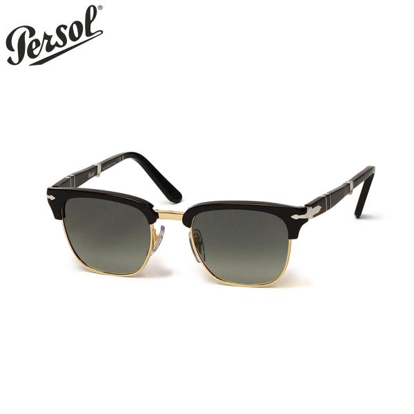 Persol【ペルソール】サングラス 0PO3375S 122571 ブラック グレー