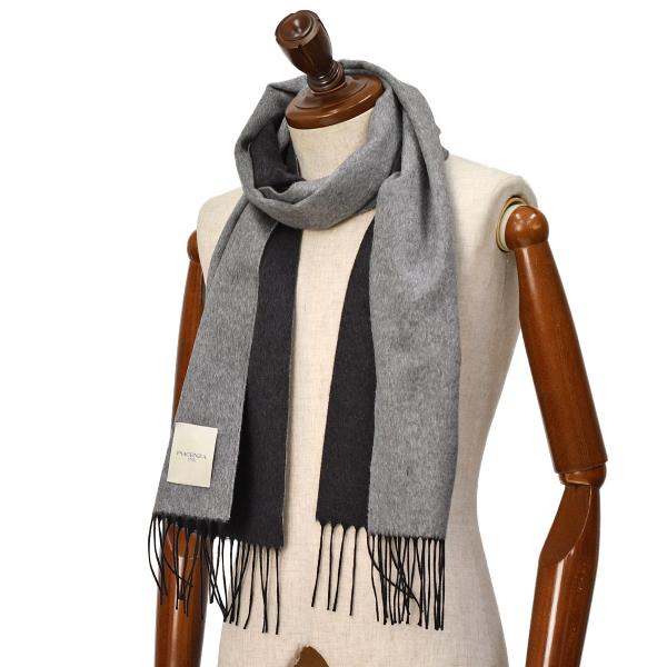 PIACENZA【ピアチェンツァ】リバーシブルマフラー MIRROR 82249/44 11 シルク...