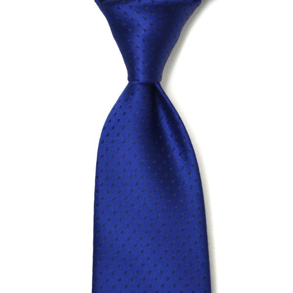 STEFANO RICCI【ステファノリッチ】76180 002 ネクタイ シルク ドット ブルー