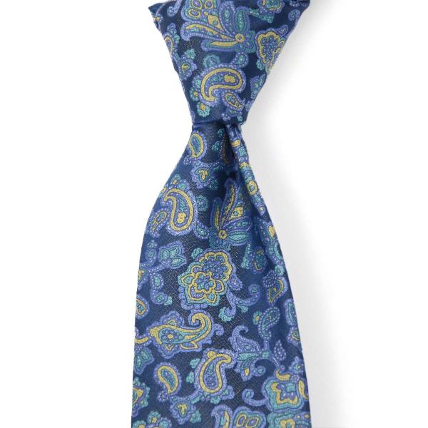 STEFANO RICCI【ステファノリッチ】32123 003 ネクタイ シルク ペイズリー ネイ...