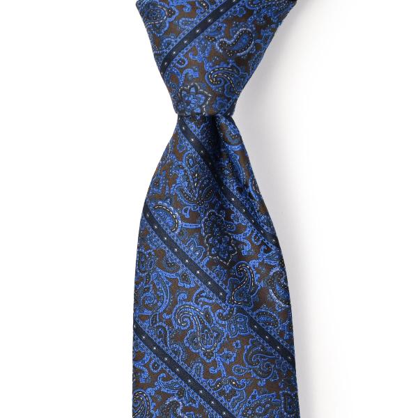 STEFANO RICCI【ステファノリッチ】44214 007 ネクタイ シルク ペイズリー 総柄...