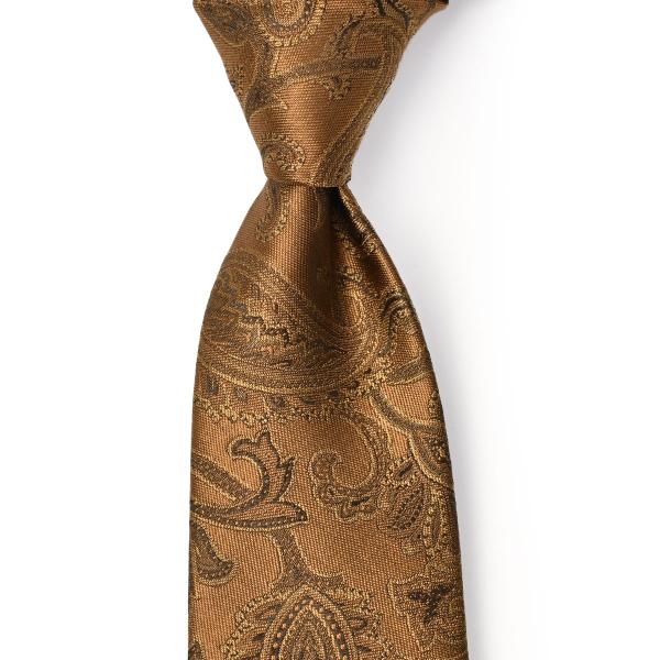 STEFANO RICCI【ステファノリッチ】50010 007 ネクタイ シルク ペイズリー ブラ...