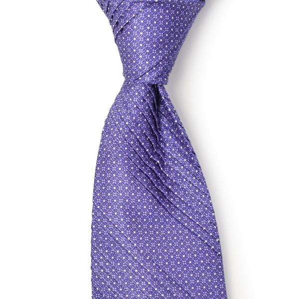 STEFANO RICCI【ステファノリッチ】35038 004 プリーツネクタイ シルク 小紋 パ...