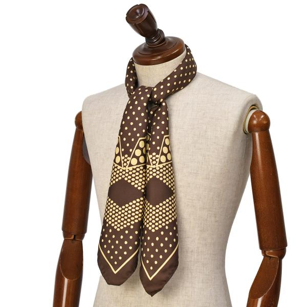 Stefano Cau【ステファノ カウ】大判スカーフ Sccare Seta S2782 4 シル...