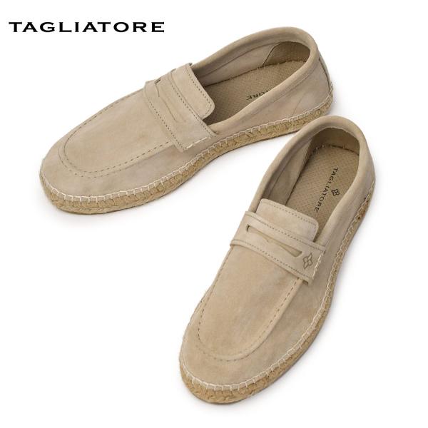 TAGLIATORE【タリアトーレ】エスパドリーユ PEDRO TSE25-SU BEIGE ラムレ...