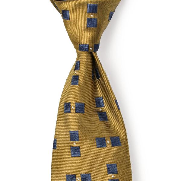 TIEYOURTIE【タイユアタイ】ネクタイ 61227 05 セッテピエゲ シルク ジオメトリック...