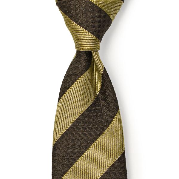 TIEYOURTIE【タイユアタイ】ネクタイ 16085 05 セッテピエゲ シルク ストライプ ブ...