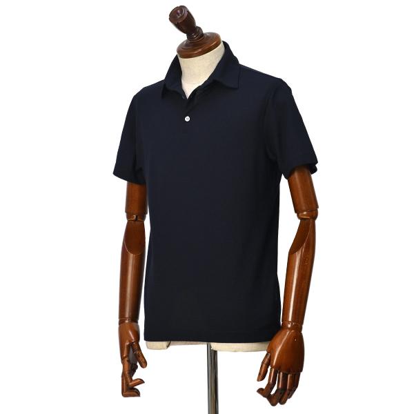 ZANONE【ザノーネ】ポロシャツ 815109 ZG380 Z0542 アイスコットン ネイビー