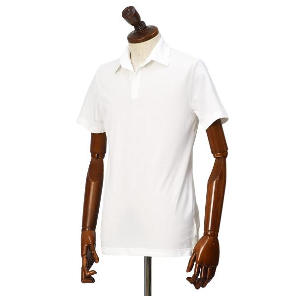 ZANONE【ザノーネ】ポロシャツ 815109 ZG380 Z0001 アイスコットン ホワイト