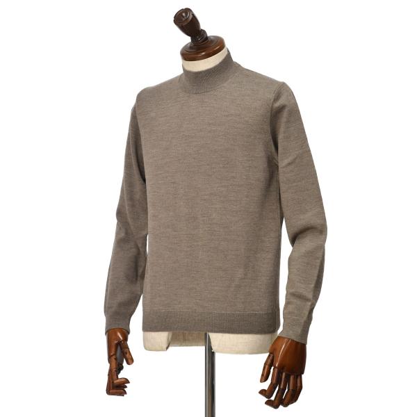 ZANONE【ザノーネ】モックネックニット 810138 ZR274 Z2873 ウール 12G グ...