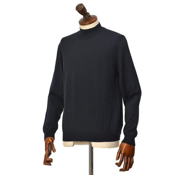 ZANONE【ザノーネ】モックネックニット 810138 ZR274 Z1375 ウール 12G ネ...