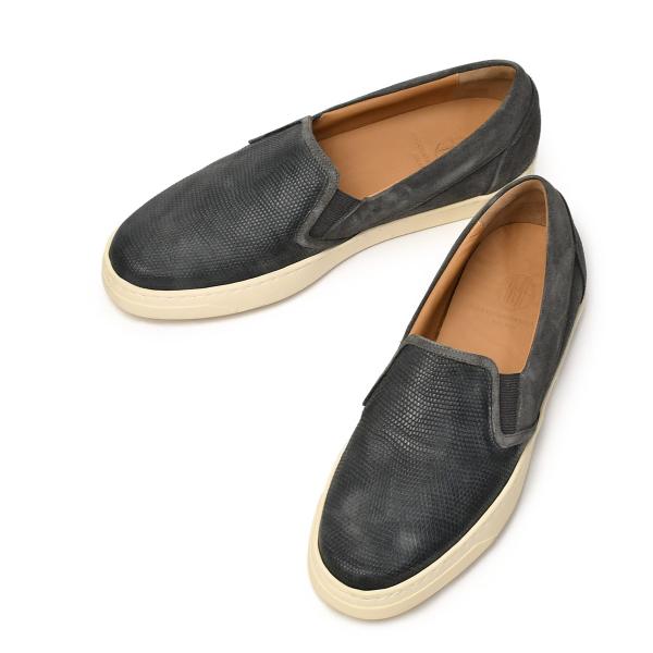 ANTONIO PIO MELE【アントニオピオメーレ】AZIZ スリッポンスニーカー LIZARD...